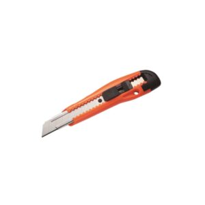 CUTTER DE PLASTICO NEXTEP TAMAÑO GRANDE, NAVAJA 18MM, ALMA DE METAL NE-178M