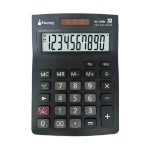 CALCULADORA NEXTEP 10 DIGITOS SEMI ESCRITORIO BATERIA/SOLAR NE-184N