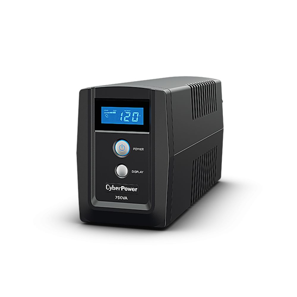 UPS-NO BREAK CYBERPOWER OM750ATLCD 750VA-300W LCD-AVR-6 CONT