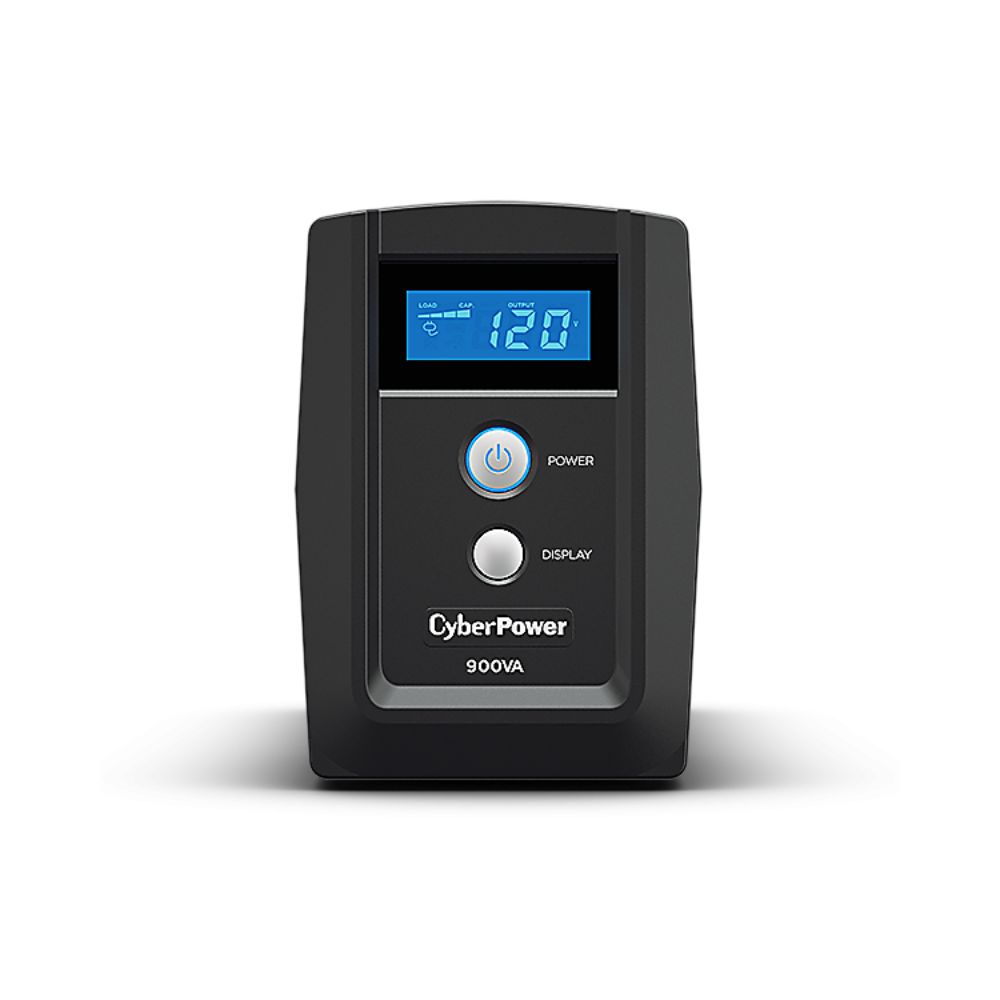 UPS/NO BREAK CYBERPOWER OM900ATLCD 900VA/420W LCD/AVR/6 CONT - Imagen 2