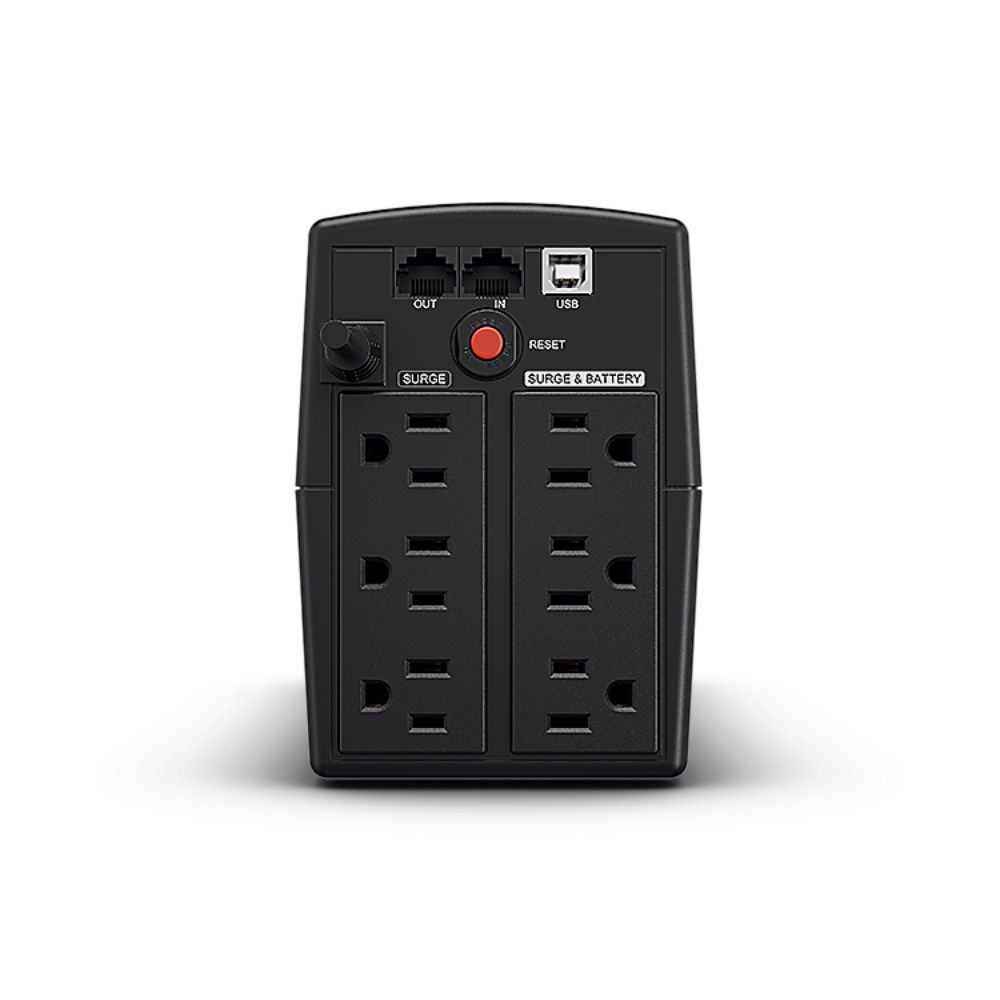 UPS/NO BREAK CYBERPOWER OM900ATLCD 900VA/420W LCD/AVR/6 CONT - Imagen 3