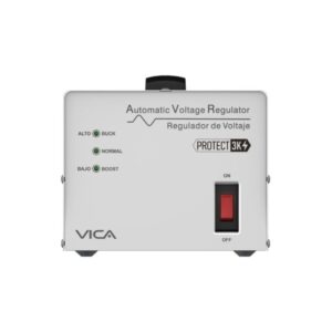 REGULADOR VICA 3KVA/1800W 4 TOMAS P/LINEABLANCA LEDS (PROTECT 3K)
