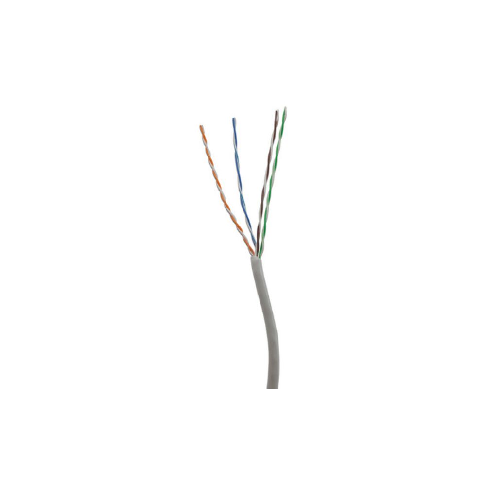 BOBINA UTP QIAN 305 MTS / CAT5E / INTERIOR /GRIS /24 AWG /QIAN QHR-CAT5E