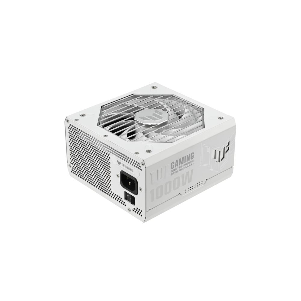 ASUS FUENTE DE PODER 1000 W 80 GOLD PLUS ATX 3.1 TUF-GAMING-1000G WHITE - Imagen 2