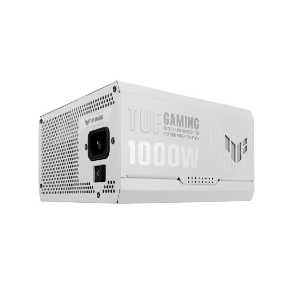 ASUS FUENTE DE PODER 1000 W 80 GOLD PLUS ATX 3.1 TUF-GAMING-1000G WHITE - Imagen 4
