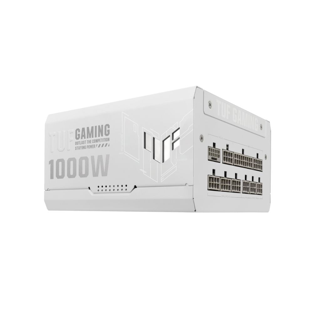 ASUS FUENTE DE PODER 1000 W 80 GOLD PLUS ATX 3.1 TUF-GAMING-1000G WHITE - Imagen 5