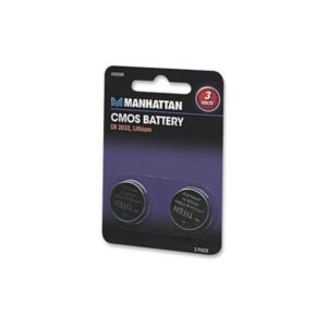 BATERIA MANHATTAN CMOS 3V 2 PIEZAS CR 2032 432528