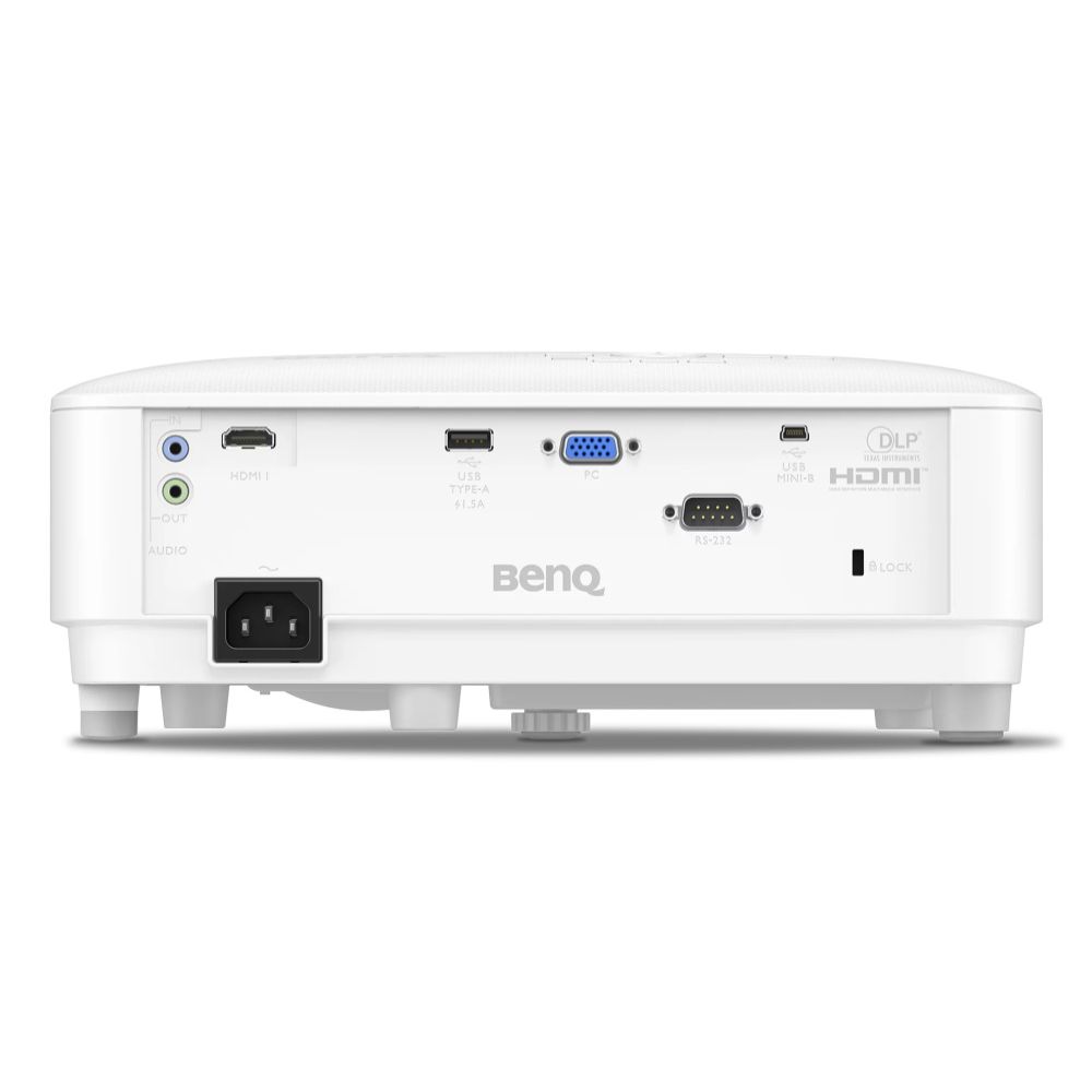 PROYECTOR BENQ (MW560C) 1280X800, 4000 LUMENES WXGA, BOCINA 10W, SMARTECO, BLANCO - Imagen 5
