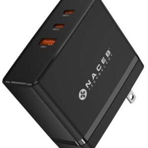 cargador-de-pared-naceb-na-0145-gan-usb-a-usb-c-usb-c-100w