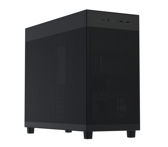 GABINETE ASUS (PRIME AP303 MESH BLACK) NEGRO, MEDIA TORRE MALLA S/FUENTE