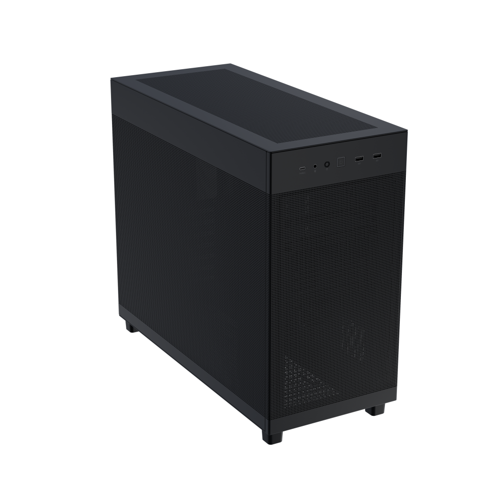 GABINETE ASUS (PRIME AP303 MESH BLACK) NEGRO, MEDIA TORRE MALLA S/FUENTE - Imagen 4