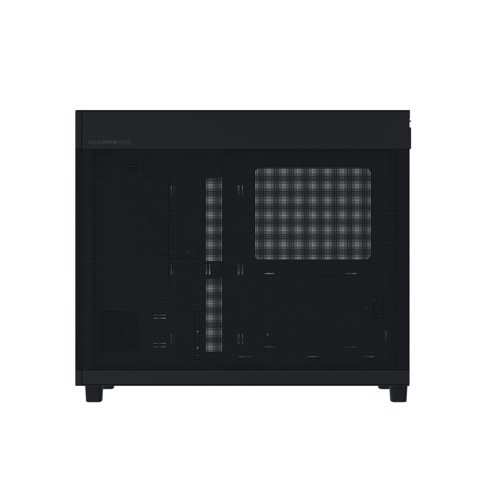 GABINETE ASUS (PRIME AP303 MESH BLACK) NEGRO, MEDIA TORRE MALLA S/FUENTE - Imagen 7