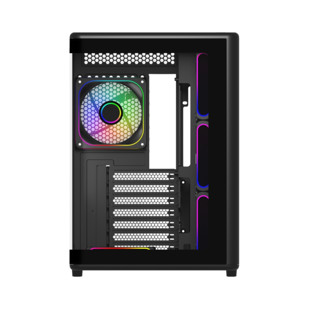Gabinete Cooler Master Elite 600 Black con 7 Ventiladores ARGB Sin Fuente E600-KGNN-S02 - Imagen 3