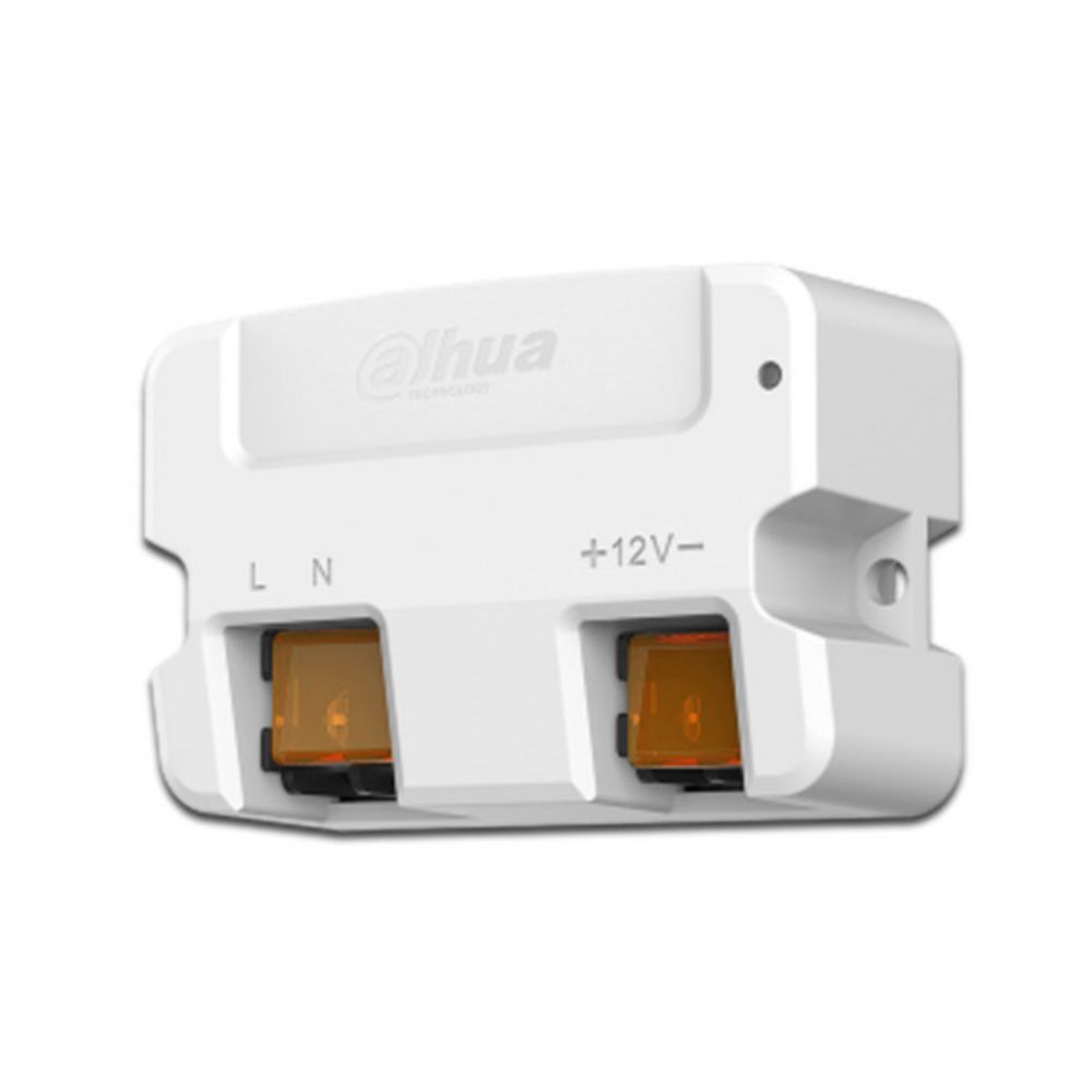 DAHUA PFM320D-015 - Fuente de Poder de 12vcc 1.5 Amp/ Tipo Convertidor de 110 Vca a 12 Vcc 1.5A/ Led Indicador/ Facil Instalación/ Certificaciones CE, FCC/