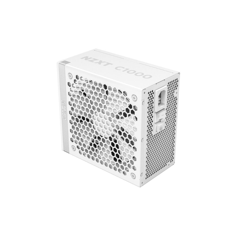 FUENTE DE PODER NZXT (PA-0G2BW-US) 1000W 80 PLUS GOLD, C1000, ATX 3.1, FULL MODULAR, BLANCO - Imagen 3