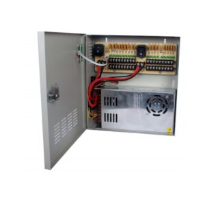 saxxon-psu1220d18-fuente-de-12-vcd-20-amperes-para-18-camaras-1-1-amper-por-canal-proteccion-contra-sobrecargas-certificacion-ul