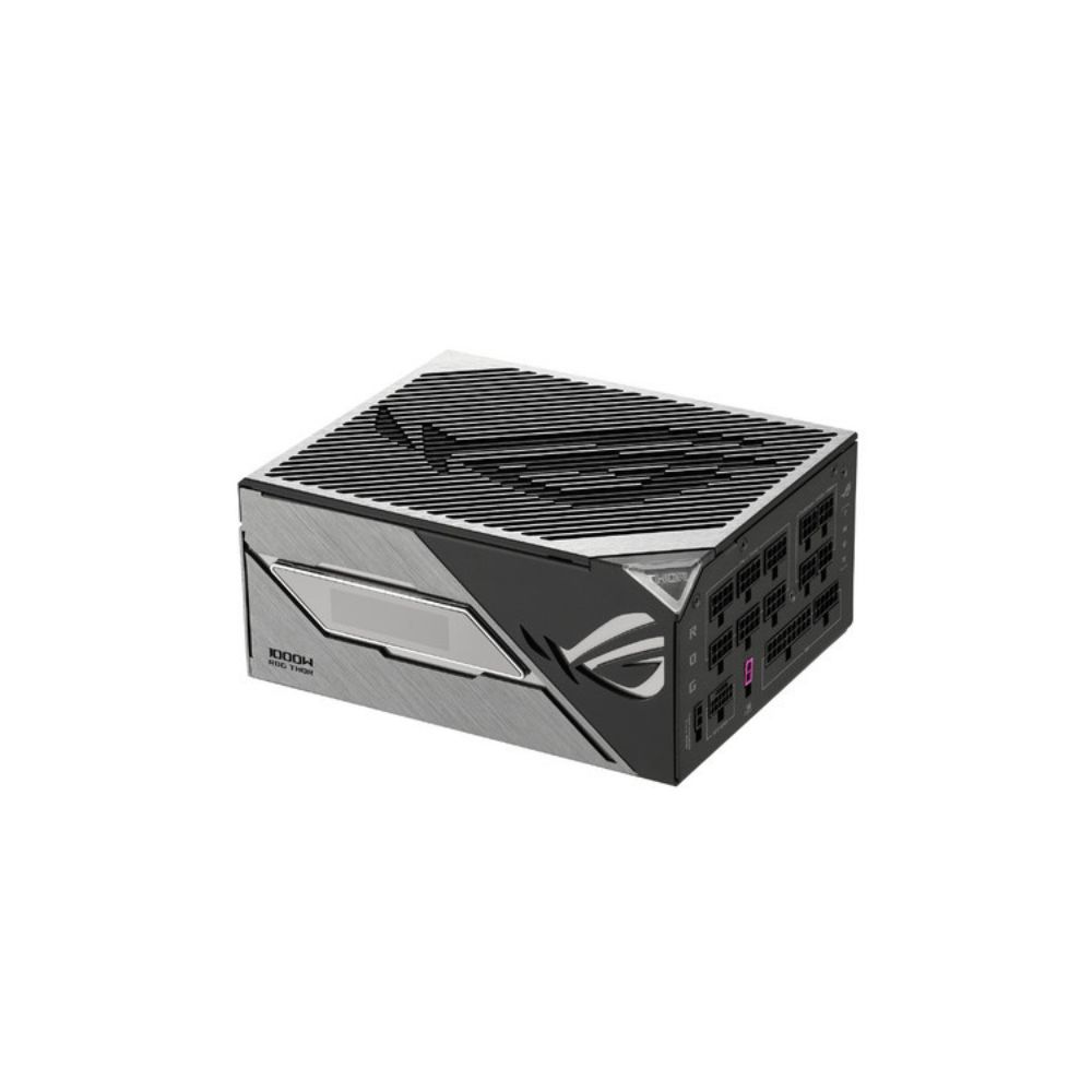 FUENTE DE PODER ASUS (ROG-THOR-1000P3-GAMING) 1000W, 80 PLUS PLATINO, ARGB, PANTALLA OLED