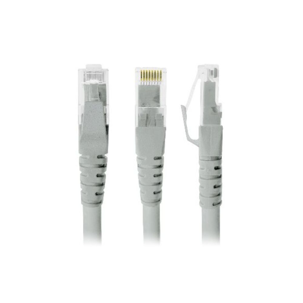 CABLE DE PATCH RED, CAT6 UTP, GRIS, 1.0 M BROBOTIX 308194