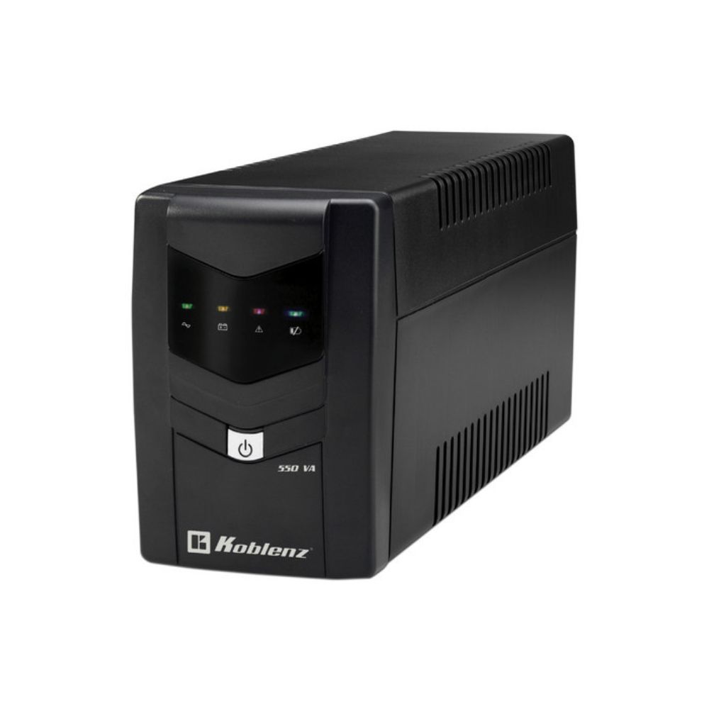 NO BREAK UPS KOBLENZ 5516 USB R / 550 VA / 330 W / INTERACTIVO MONOFASICO 120 V / 4 NEMA 5-15 R RESPALDO Y 2 NEMA 5-15 R CON SUPRESION DE SOBRETENSION / GARANTIA 2 AÑOS INCLUYENDO BATERIA