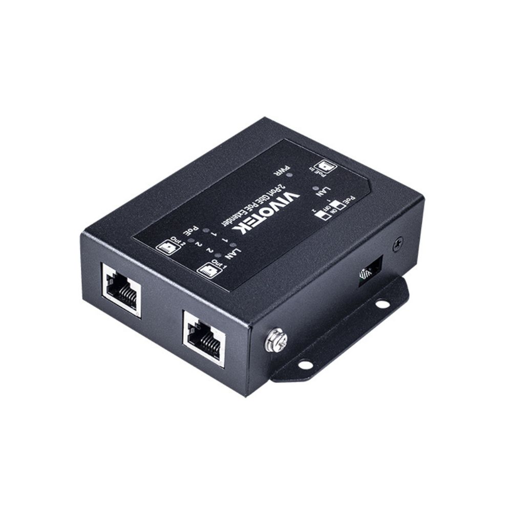 Extensor PoE VIVOTEK AP-GXC-0200 2 Puertos Gigabit Ethernet 68W hasta 300m NDAA