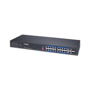 Switch PoE VIVOTEK AW-FGT-180P-250 No Administrable 16 Puertos PoE FE 250W 250m 6KV