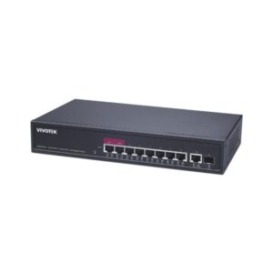 Switch PoE Administrable VIVOTEK AW-GEL-105A-110 8 Puertos Gigabit 110W SFP PoE Extendido 250m