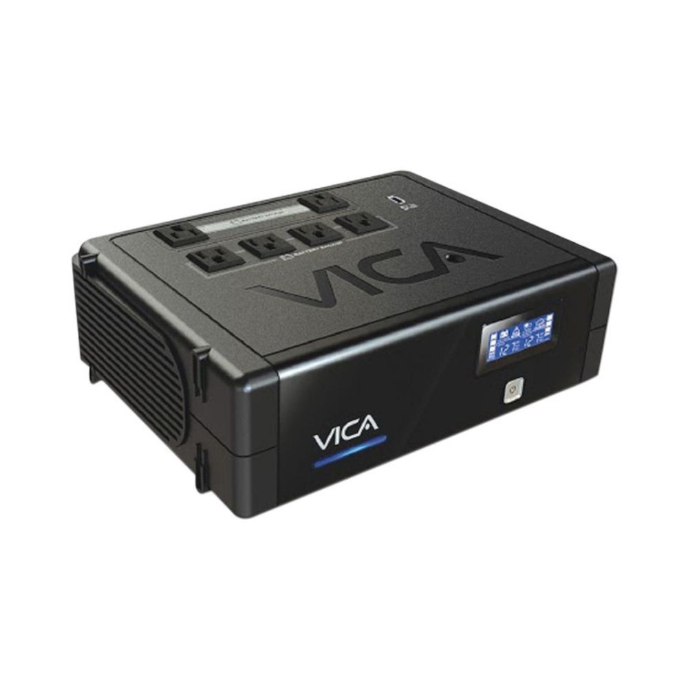 NO BREAK UPS VICA REV 700 700VA/400W 6 TOMAS REGULADAS Y RESPALDADAS NEMA 5-15R, 1 USB, 3 AÑOS DE GARANTIA