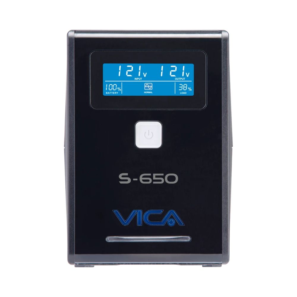 NO BREAK UPS VICA S 650 650VA/360W 8 TOMAS NEMA 5-15R (4/4), PANTALLA LCD 3 AÑOS DE GARANTIA - Imagen 2