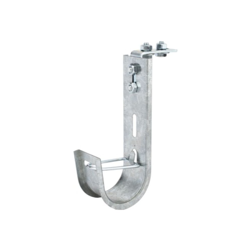Soporte (Gancho) tipo J-Hook, hasta 28 cables Cat6, ideal para soportar cableado en los espacios de manipulación al aire, Para instalación en interior - Imagen 2