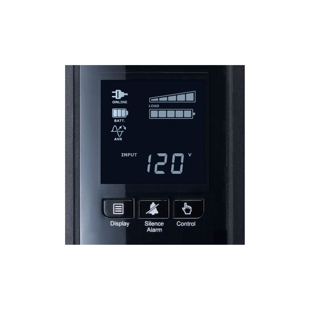 UPS/No Break CyberPower CP1000PFCLCD 1000VA 600W Onda Sinusoidal Pura PFC con LCD - Imagen 3