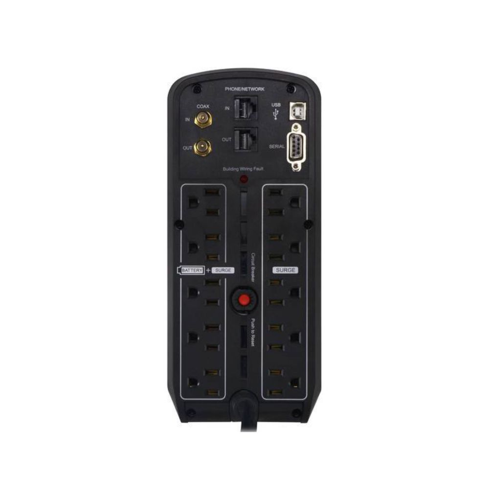 UPS/No Break CyberPower CP1000PFCLCD 1000VA 600W Onda Sinusoidal Pura PFC con LCD - Imagen 5