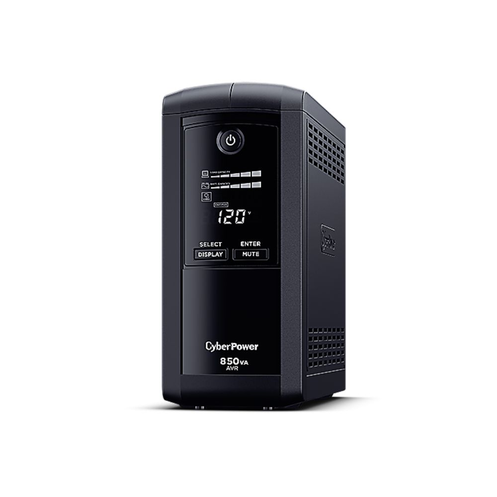 No-Break CyberPower CP850AVRLCD 850VA / 510W Interactivo con Pantalla LCD y 9 Contactos - Imagen 3