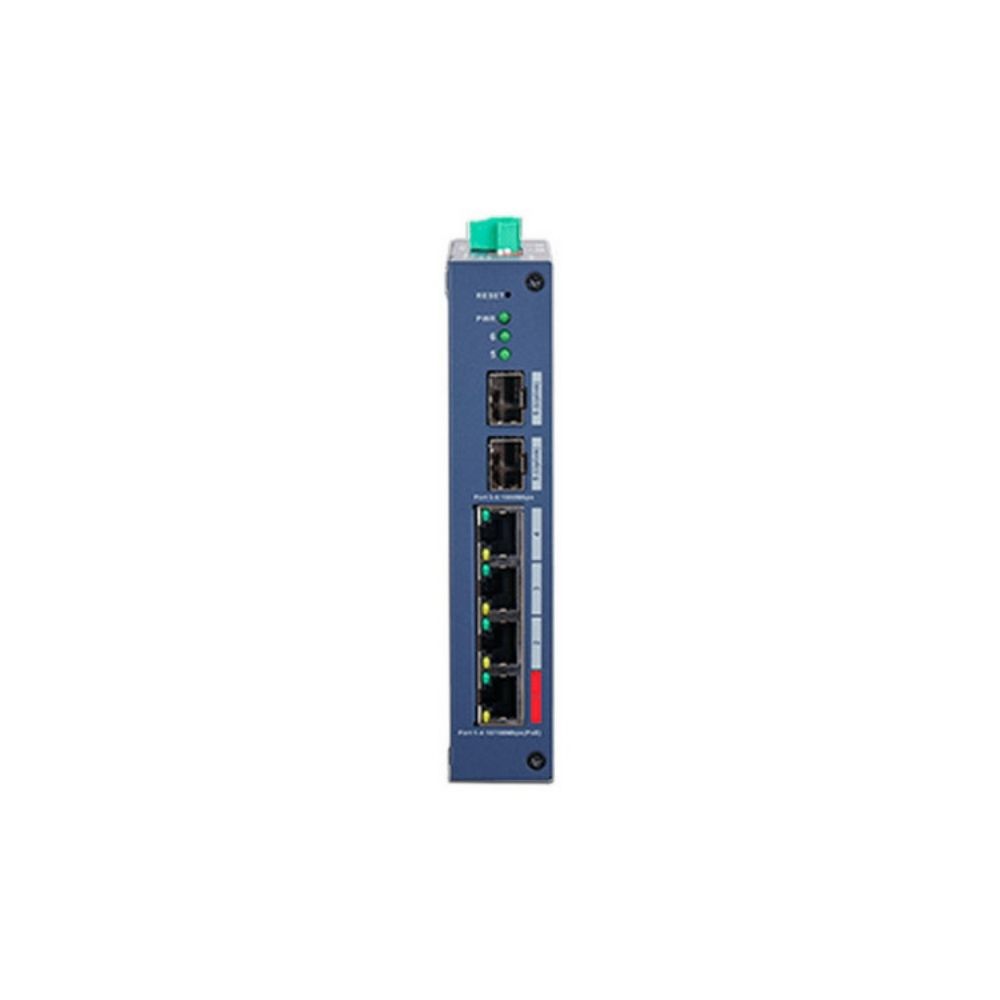 Switch PoE Dahua DH-CHS4206-4ET-90 Semi Industrial 6 Puertos 4 PoE 2 SFP Gigabit DoLynk Care - Imagen 2