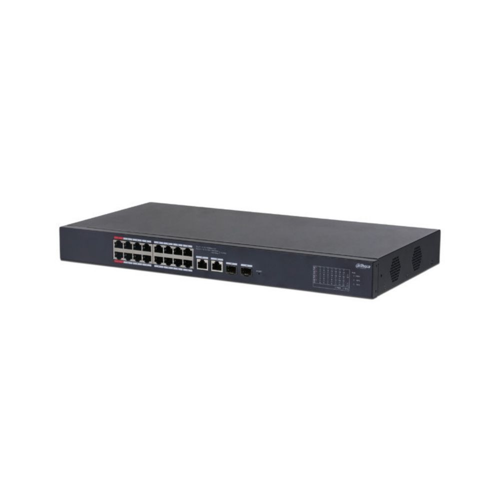 Switch PoE Dahua CS4218-16ET-135 18 Puertos 16 PoE 135W 2 SFP DoLynk Care Hasta 250 Metros - Imagen 2