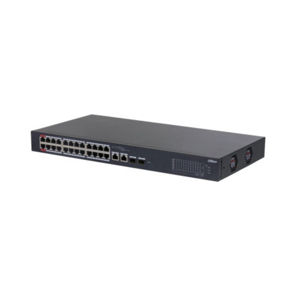 Switch PoE Dahua CS4226-24ET-240 26 Puertos 24 PoE 240W 2 SFP DoLynk Care Hasta 250 Metros - Imagen 3