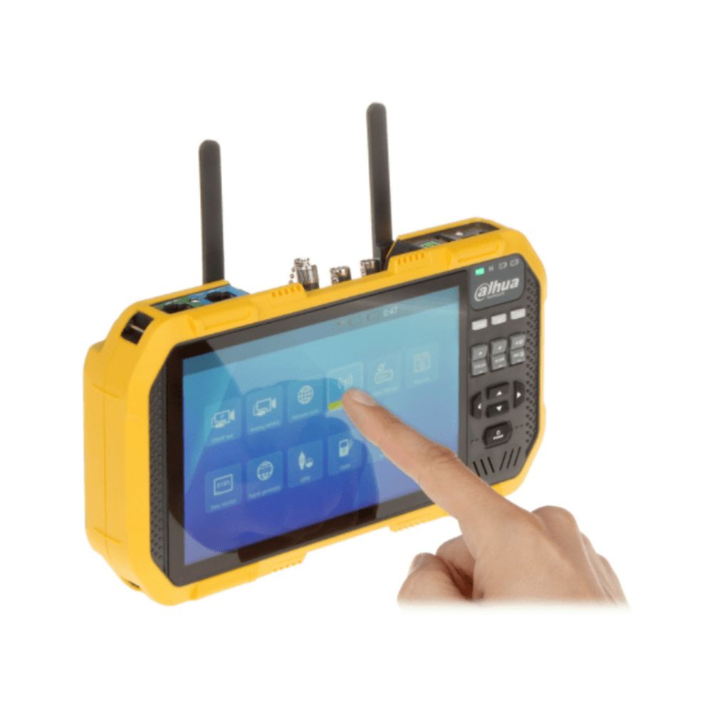 Probador de Video Dahua PFM907 para Cámaras IP y HDCVI con Multímetro, ONVIF y WiFi - Imagen 2