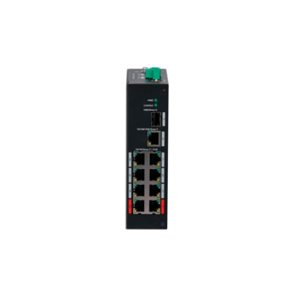 Switch PoE Dahua PFS3110-8ET-96 10 Puertos 8 PoE 96W SFP Gigabit PoE Watchdog - Imagen 3