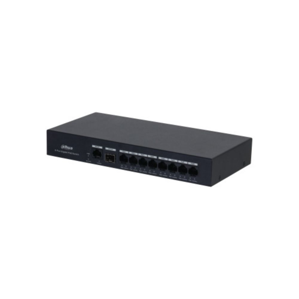 Switch PoE Dahua DH-PFS3110-8GT-65 Inteligente 8 Puertos Gigabit 60W Switching 20Gbps - Imagen 3