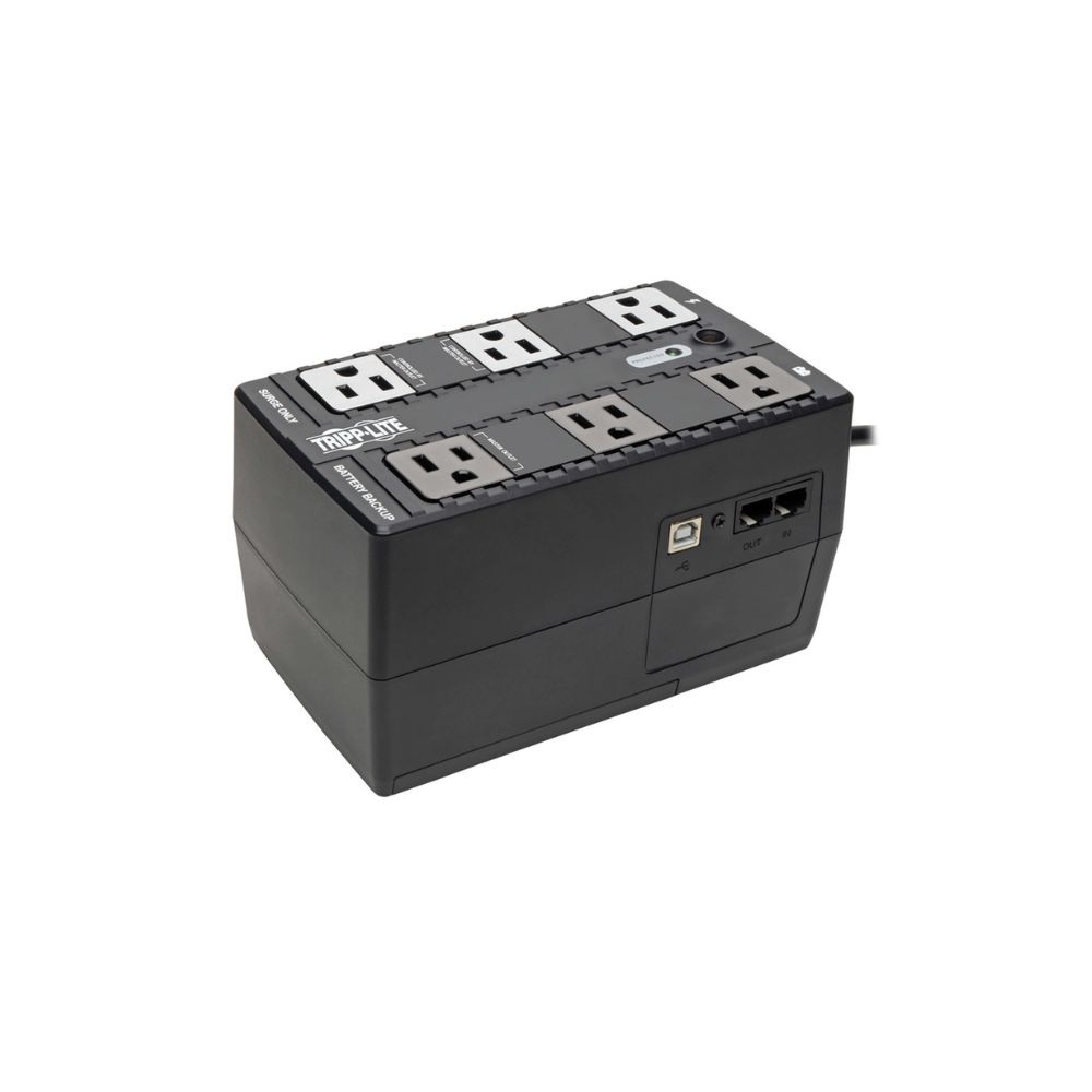 NOBREAK TRIPP-LITE ECO350UPS TANDBY AHORRADOR DE ENERGIA 350VA 210W / 120V, 50HZ / 60HZ, ECO, USB Y 6 CONTACTOS