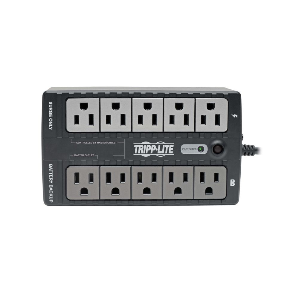 NOBREAK TRIPP-LITE ECO550UPS STANDBY AHORRADOR DE ENERGIA 120V 550VA / 300W, ECO, USB Y 10 CONTACTOS - Imagen 2