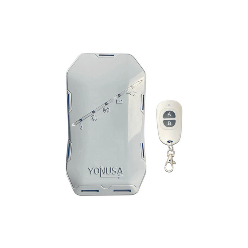 Energizador para Cerco Eléctrico Yonusa HS hasta 500 Metros con Control Remoto