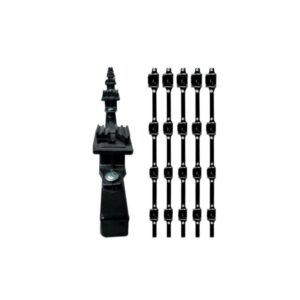 yonusa-k156l-kit-de-5-postes-de-perfil-3-4-en-color-negro-de-1-2-mts-de-largo-con-6-aisladores-de-paso-para-6-lineas-con-15-cm-de-separacion-listo-para-instalacion-en-campo