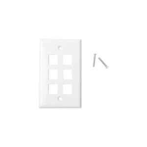 placa-de-pared-de-6-puertos-keystone-color-blanco