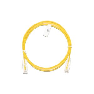 cable-de-parcheo-slim-utp-cat6-2-metros-6-56-pies-amarillo-diametro-reducido-28-awg