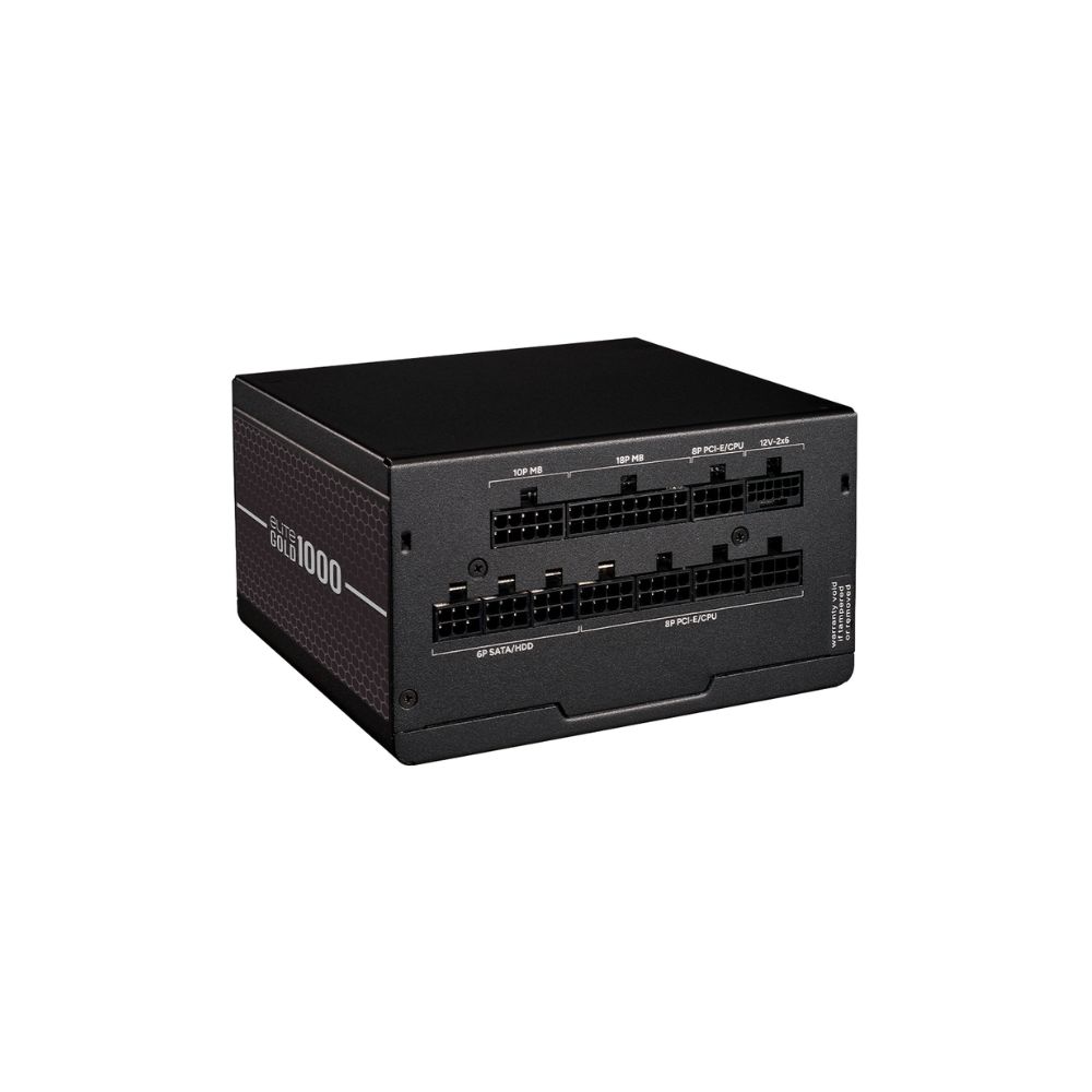 FUENTE DE PODER COOLER MASTER / ELITE GOLD 1000W / V3 ATX 3.1 / 80 PLUS GOLD CERTIFICADA / MODULAR / GAMER - Imagen 3