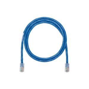 Cable de Parcheo UTP Categoría 5e, con Plug Modular en Cada Extremo - 0.3 Metros (1 Pie) - Azul