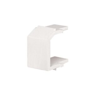 Módulo de Tapa Ciega (Inserto Ciego), Tipo Keystone, Color Blanco Mate, 1 Pieza