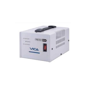 Regulador Automático de Voltaje VICA Protect 2K 2000VA / 1200W con 4 Contactos
