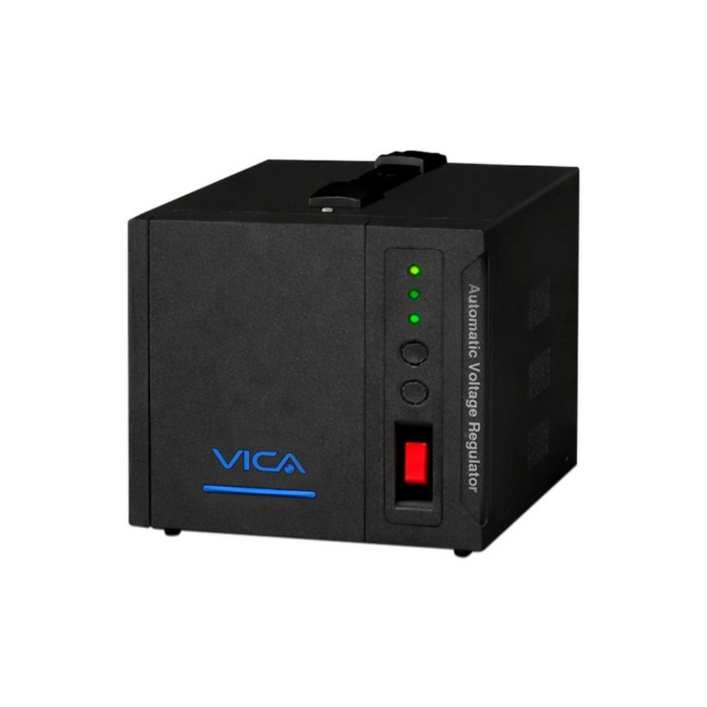 REGULADOR AUTOMATICO DE VOLTAJE VICA PROTECT 4K 4000VA / 2000W, 2 TOMAS NEMA 5-20P REGULADAS Y CON SUPRESOR DE PICOS, 3 AÑOS DE GARANTIA