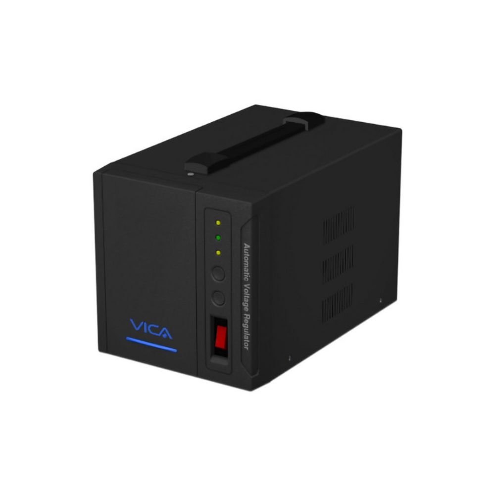 REGULADOR AUTOMATICO DE VOLTAJE VICA PROTECT 4K 4000VA / 2000W, 2 TOMAS NEMA 5-20P REGULADAS Y CON SUPRESOR DE PICOS, 3 AÑOS DE GARANTIA - Imagen 2